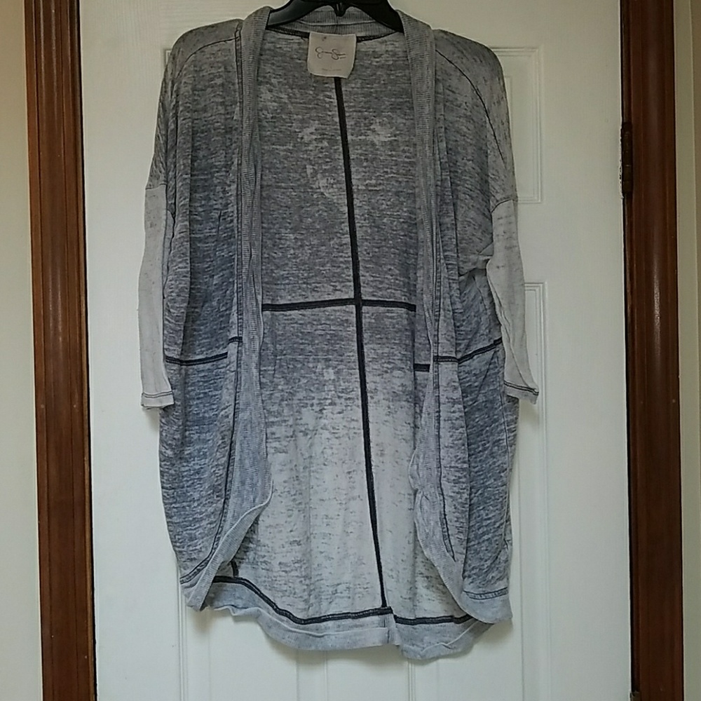 Faded Oversized Cardigan